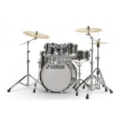 SONOR Shell Set, AQ2 Bop Set, WM, Transparent Stain Black